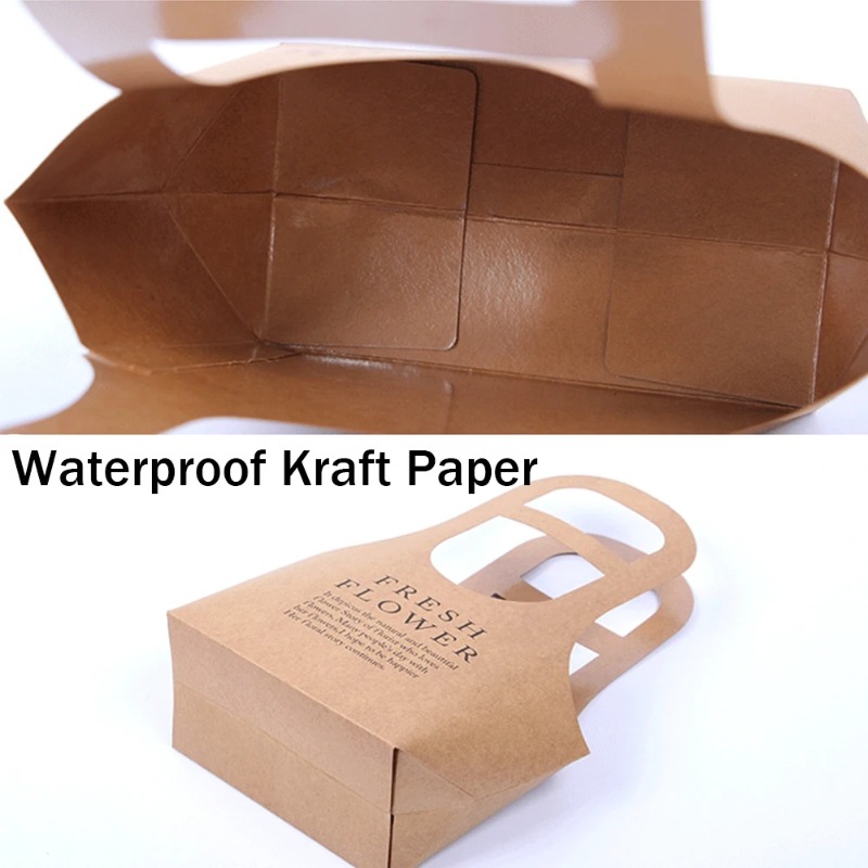 10-40PCS One Size Kraft Paper  - Flower Wrap Kraft review and price