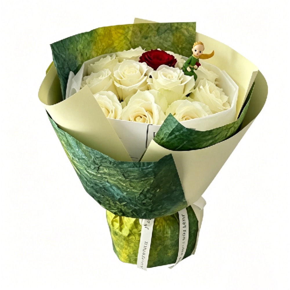Spring Gradient Green Kraft Fl - Flower Wrap Kraft review and price
