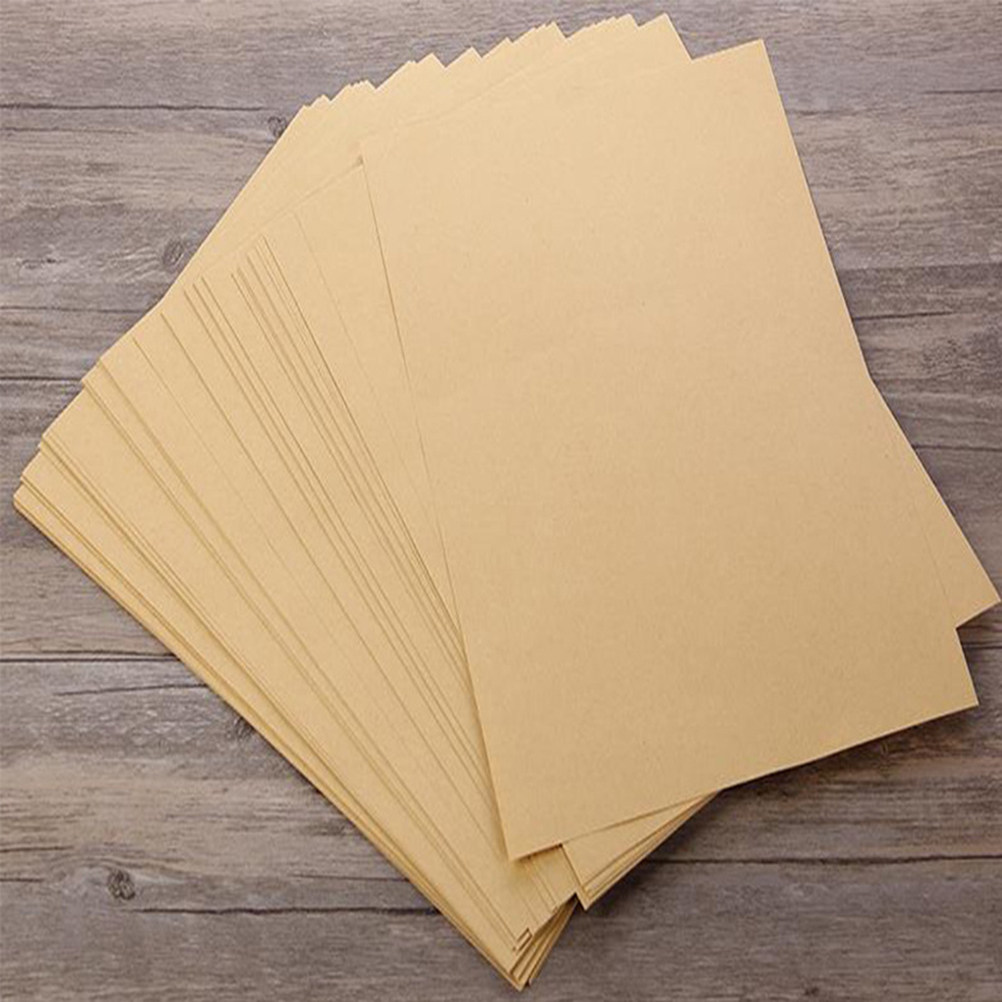 100Pcs Kraft Paper Gift Wraps  - Flower Wrap Kraft review and price