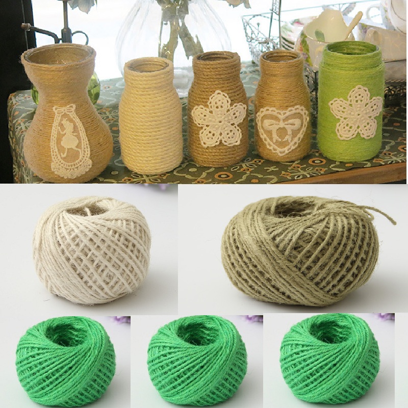 50m Natural Jute Twine for Art - Twine Jute Natural review and price