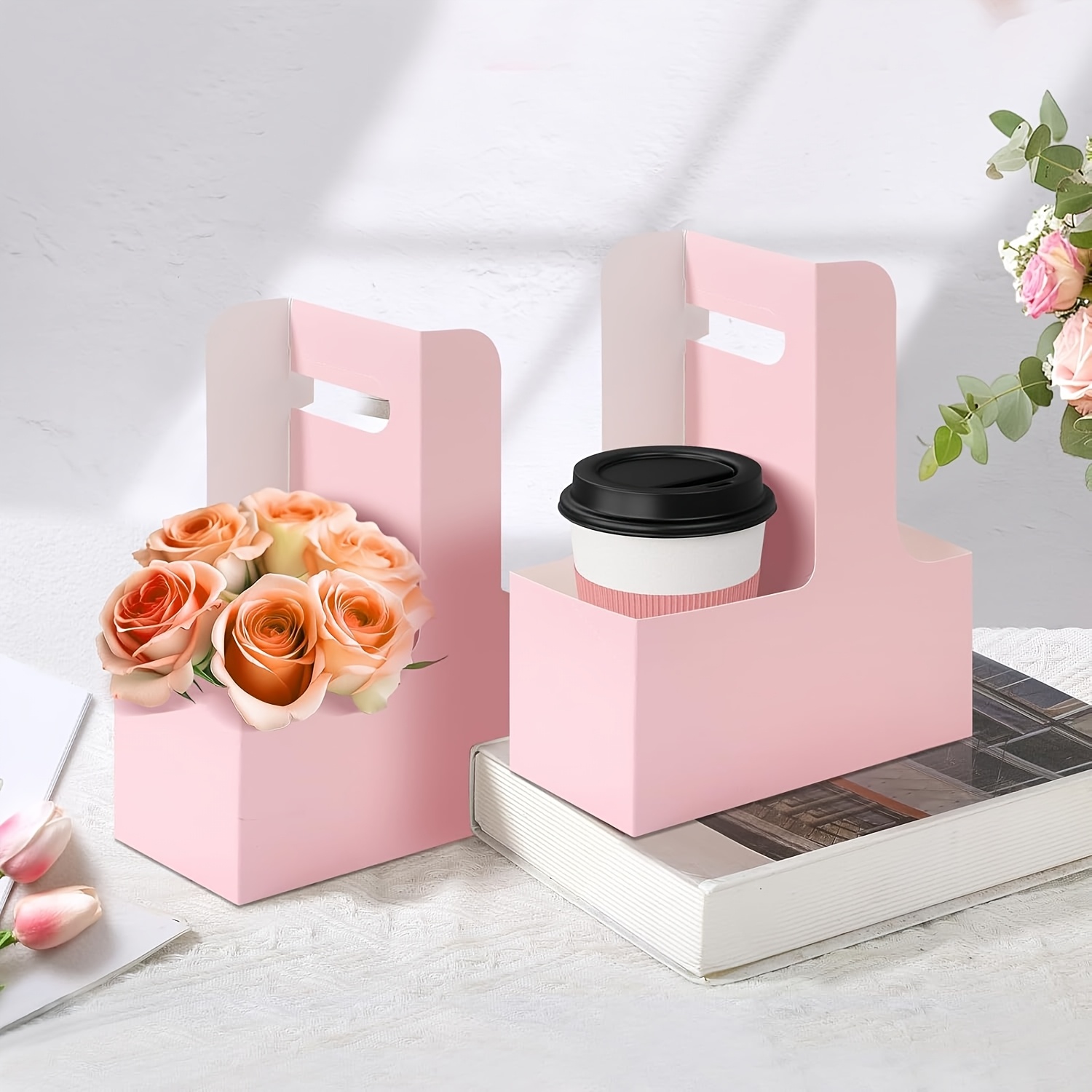 12pcs Pink Kraft Flower Gift B - Flower Wrap Kraft review and price