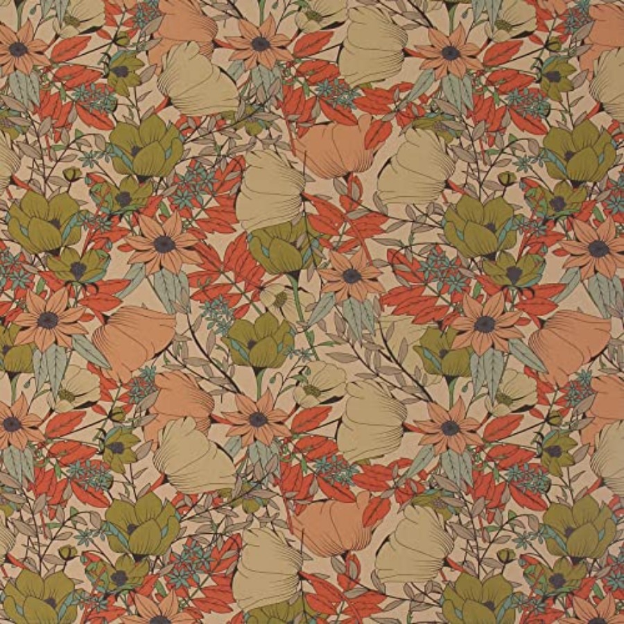 Kraft Floral Wrappg Paper Roll - Flower Wrap Kraft review and price