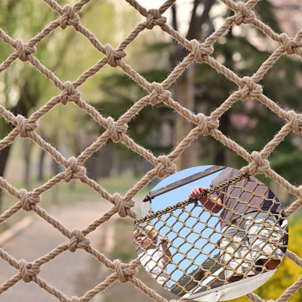 Hemp Rope Climbing Net Nature  - Twine Jute Natural review and price